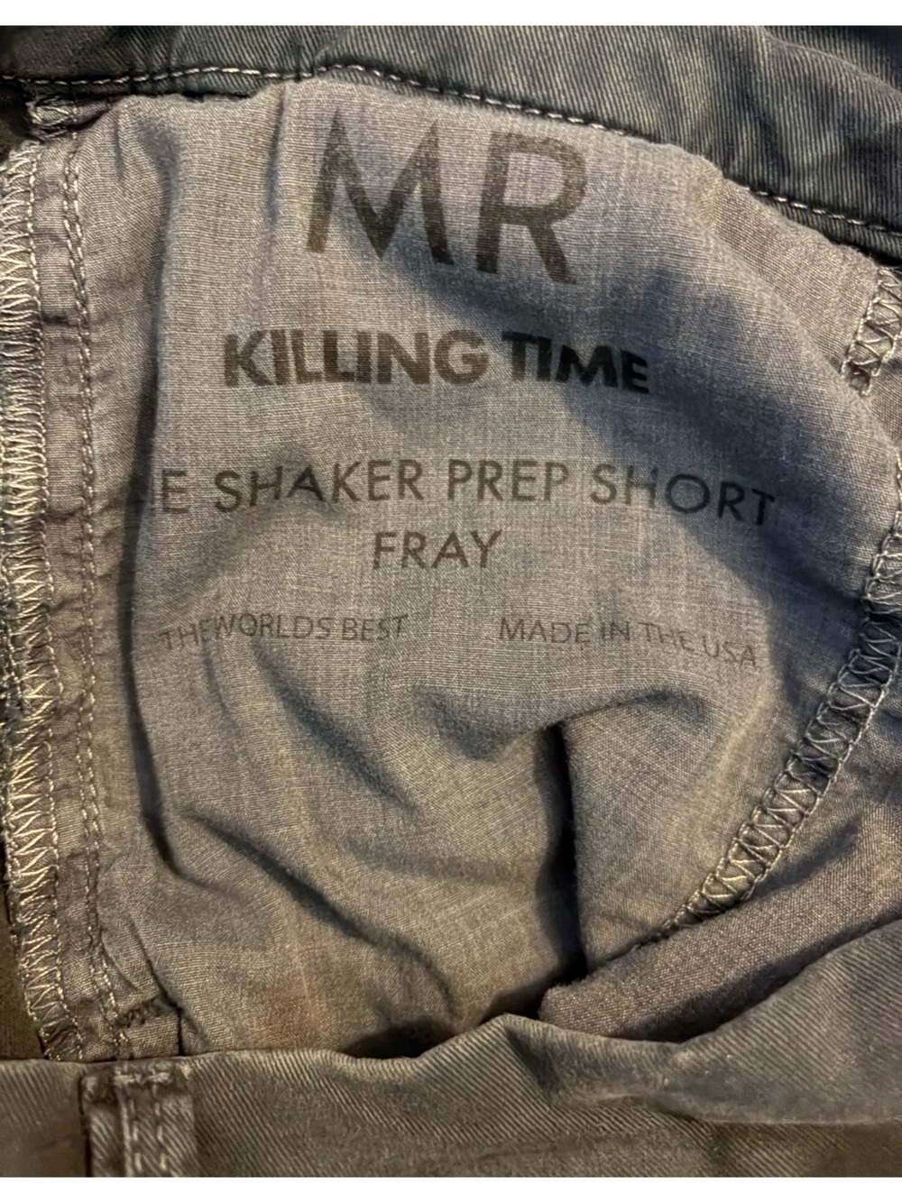 Mr Mother Shaker Prep Shirt Fray - 32 - Picture 3 of 6